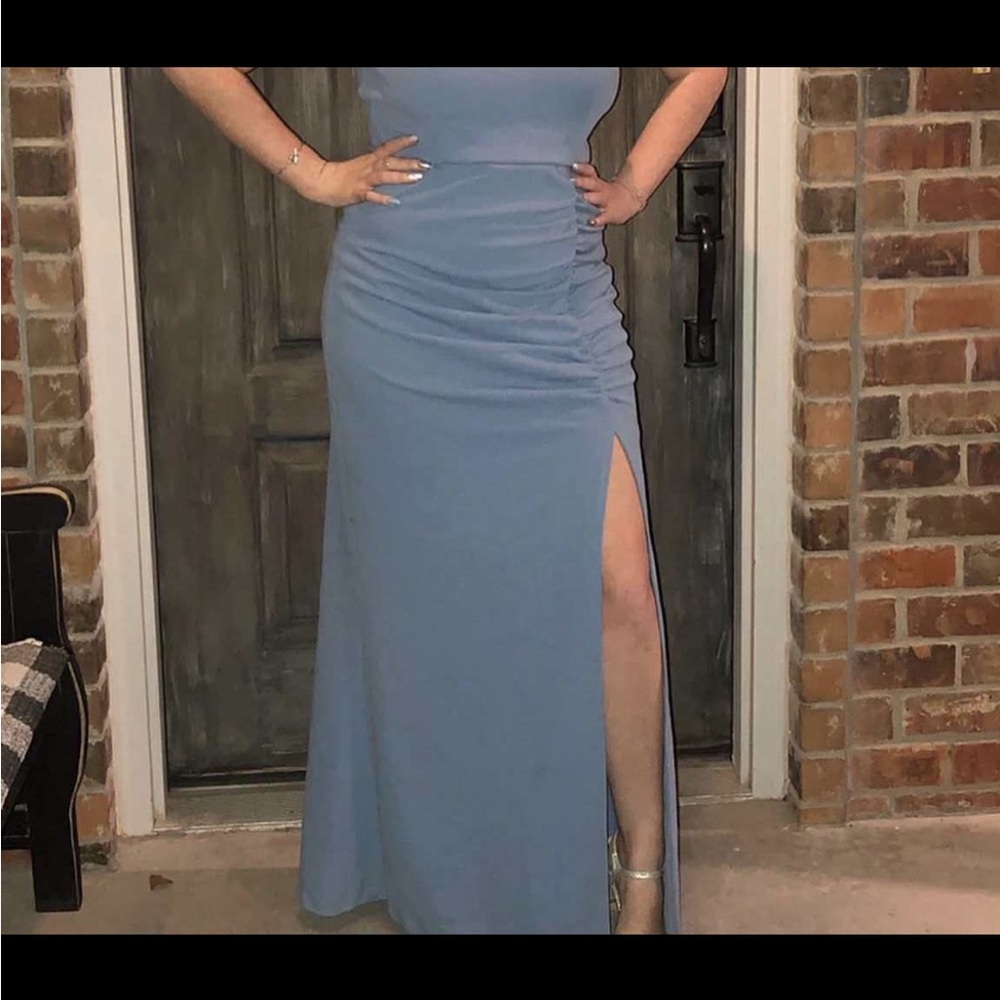 Windsor Blue Prom Dress
